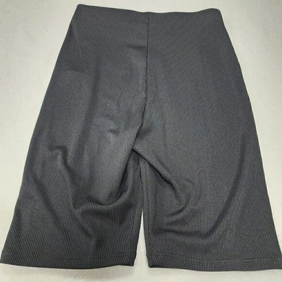Topshop Black Biker Shorts Size 2 - Picture 4 of 4